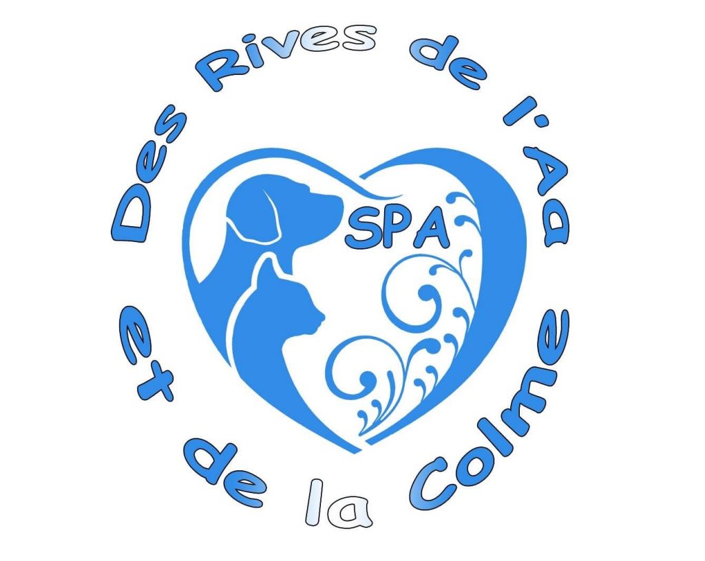 Logo de la SPA des rives et de la Colme. 
