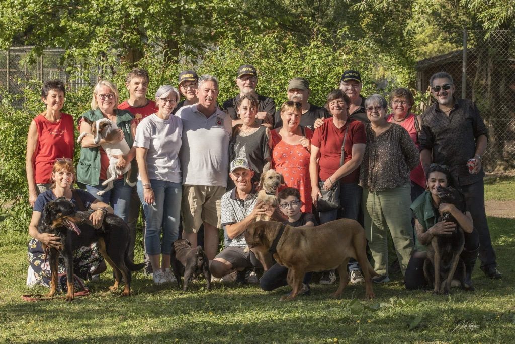 Equipe de la SPA de Sarrebourg - refuge des Malgré Eux