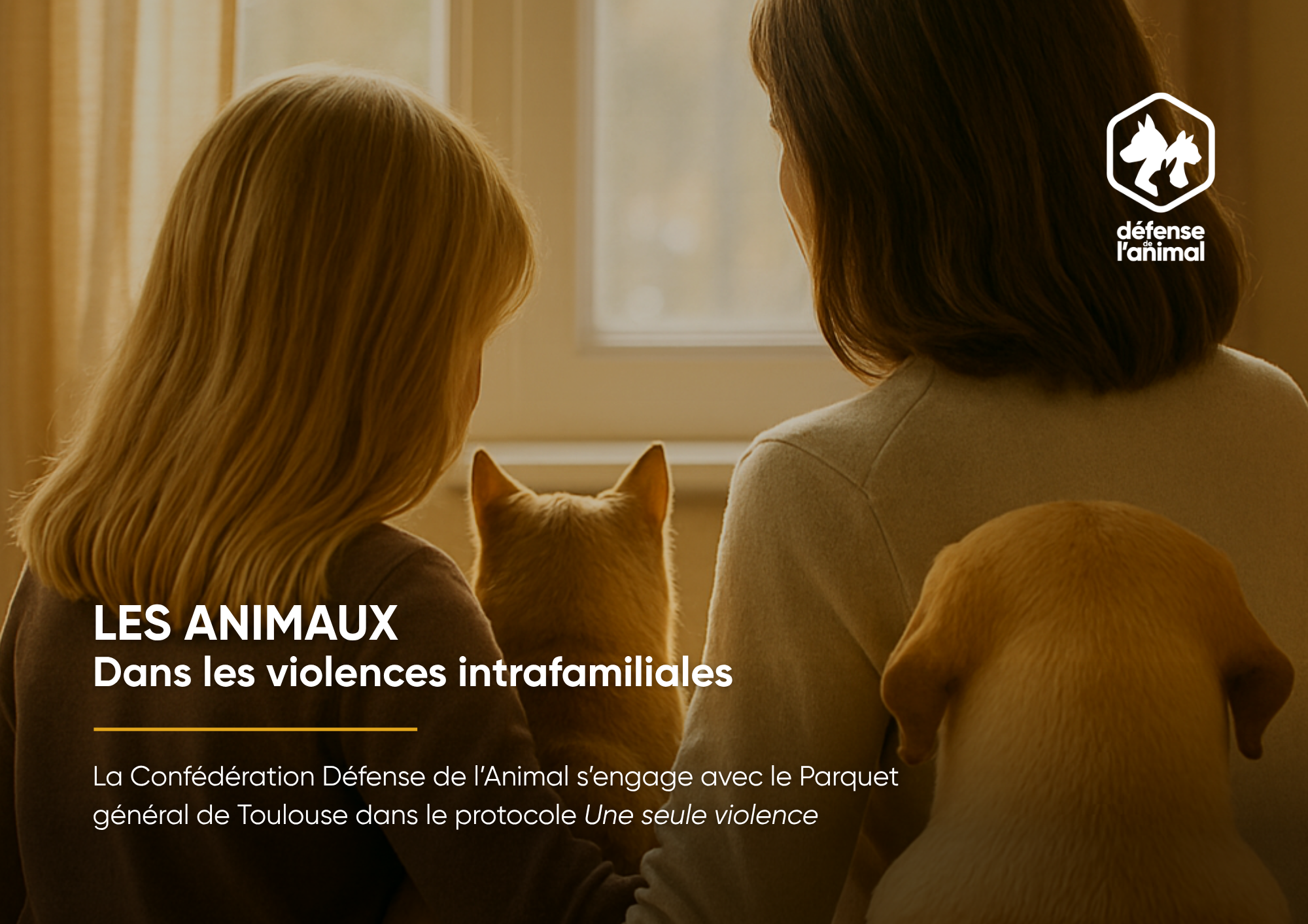 La Confédération Défense de l'Animal s'engage avec le parquet général de Toulouse dans le protocole Une seule violence